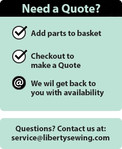 how to order spare parts at Liberty Sewing